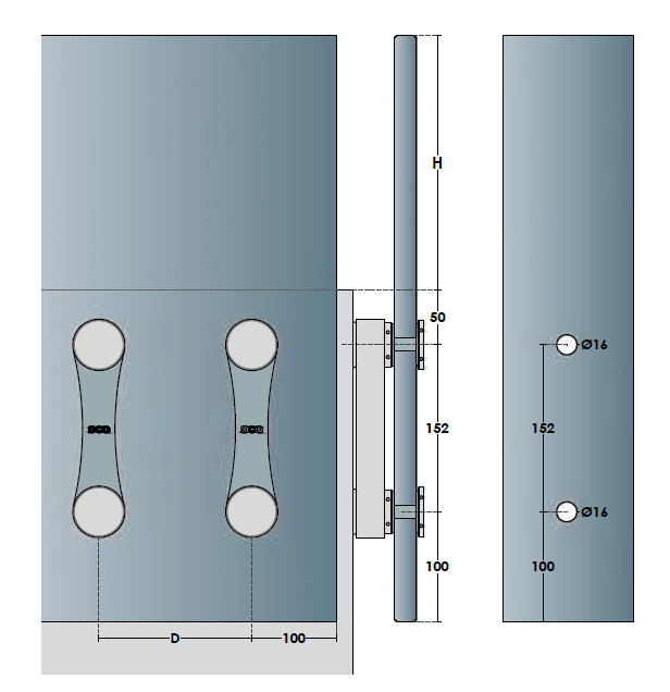 glass handrails